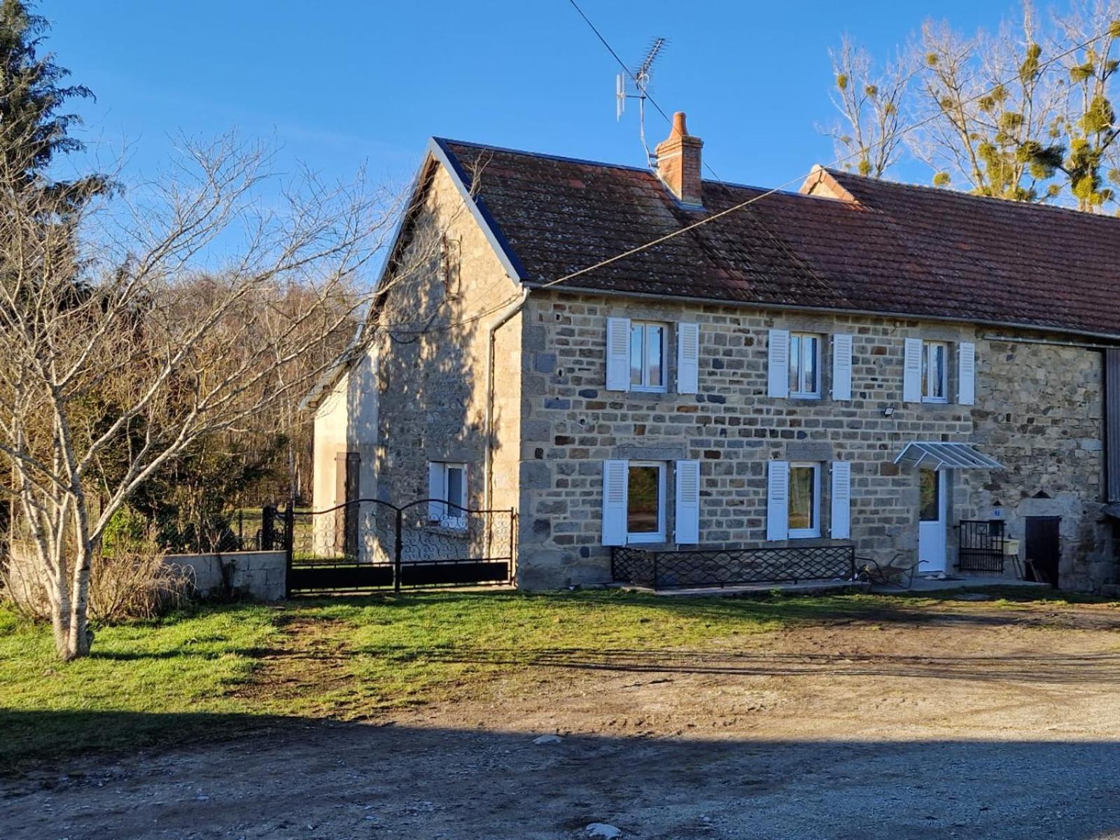 La Campagne Villa Dontreix Bagian luar foto
