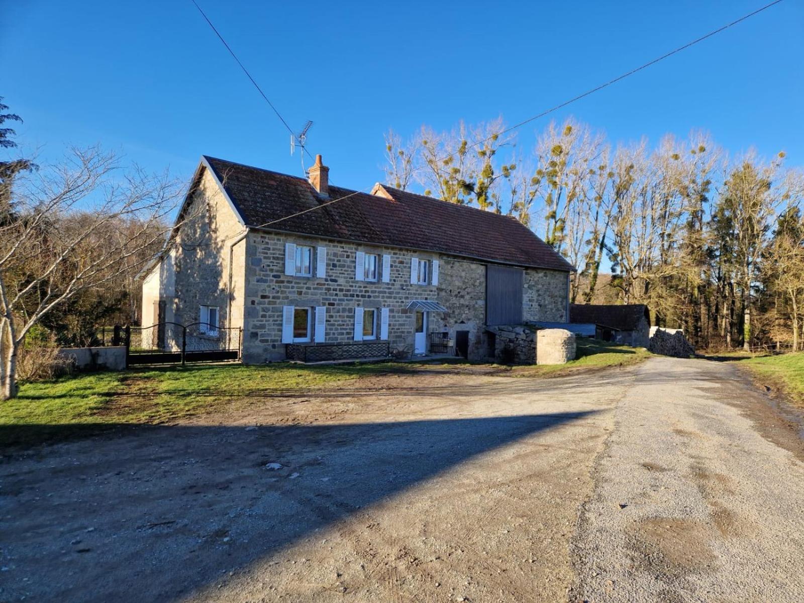 La Campagne Villa Dontreix Bagian luar foto